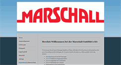 Desktop Screenshot of marschall-fulda.de