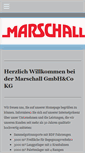 Mobile Screenshot of marschall-fulda.de